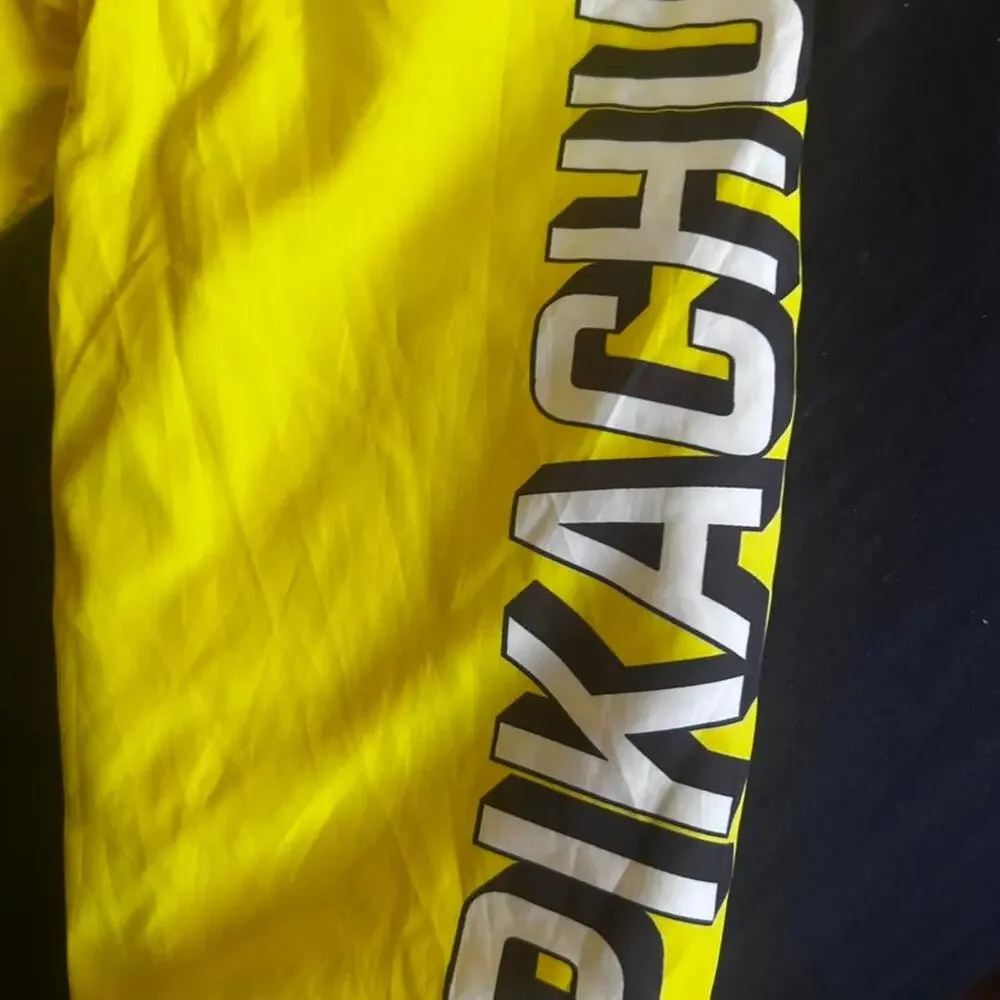 Yellow hm pikachu rain jacket